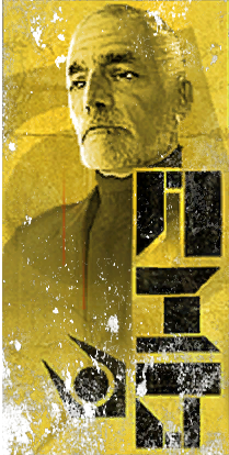 Cartel de propaganda con el retrato del Administrador